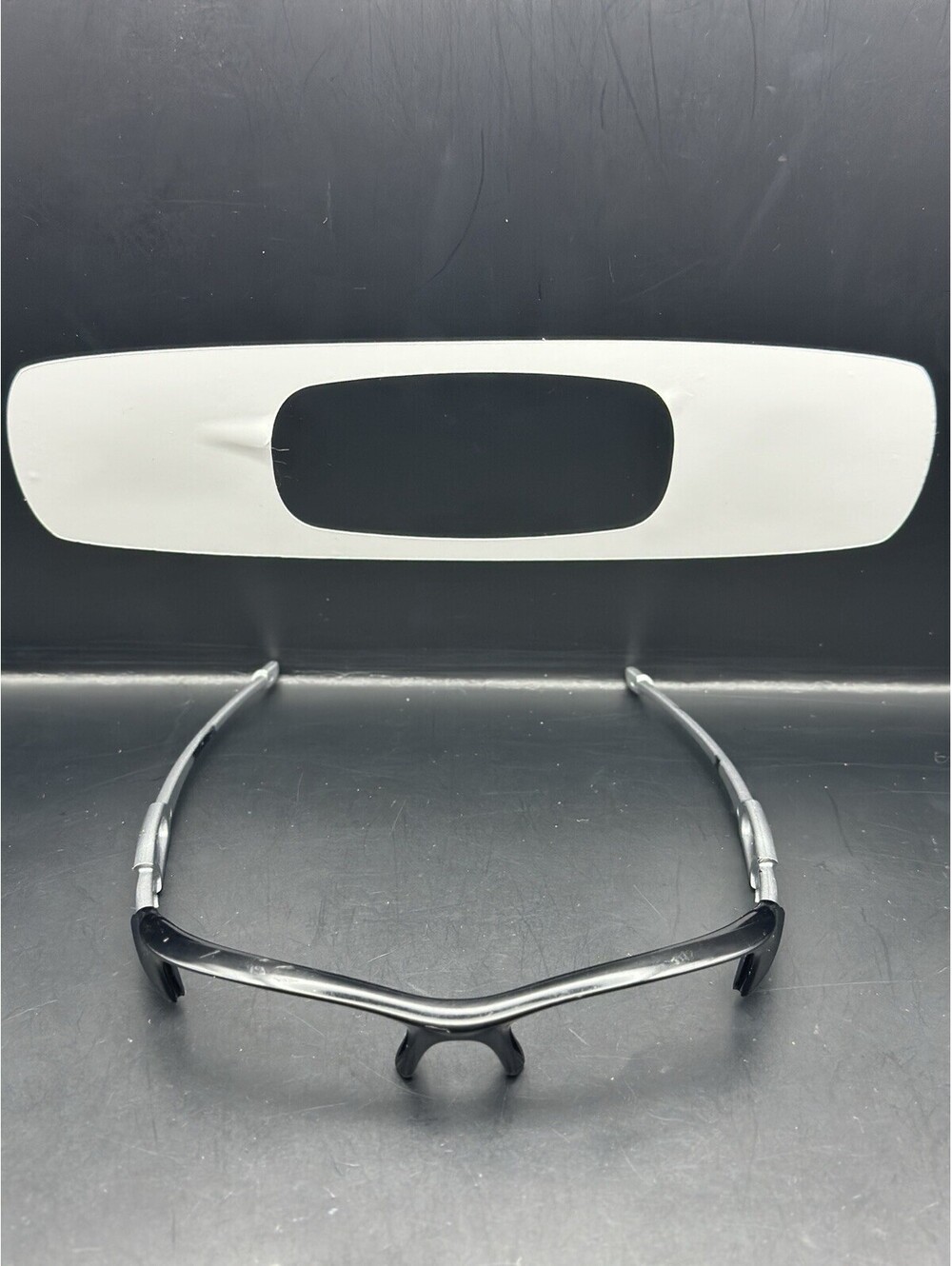 Oakley Flak Jacket Polished Black/Dark Grey Frame